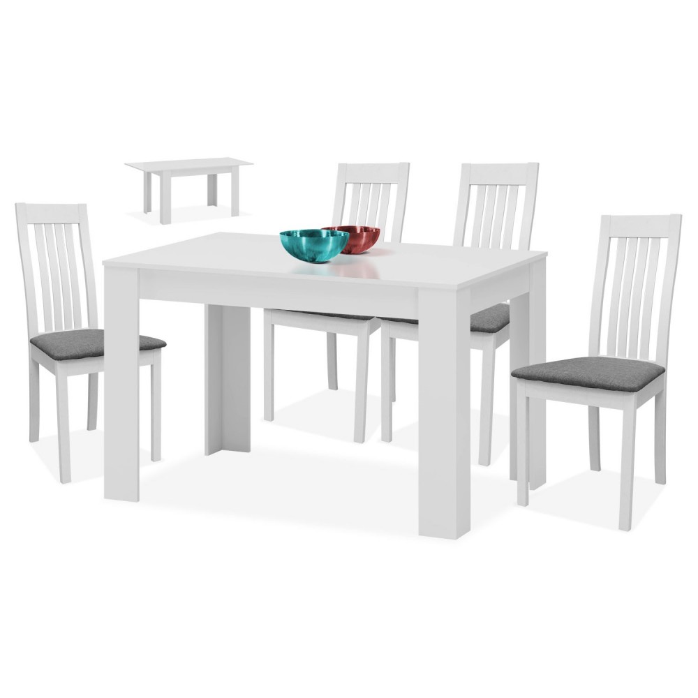 Conjunto mesa y 4 sillas ref-05