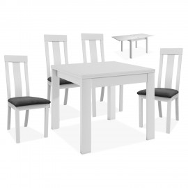 Conjunto mesa y 4 sillas ref-11