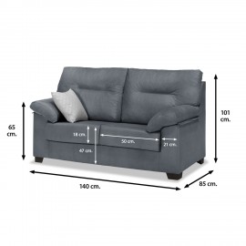 Sofa al gusto ref-01 140 cms