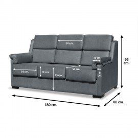 Sofa al gusto ref-04 180 cms